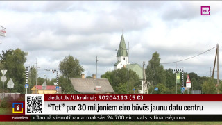 "Tet" par 30 miljoniem eiro būvēs jaunu datu centru