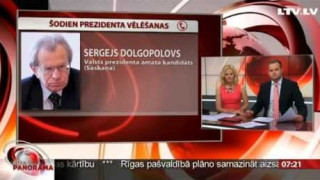 Prezidenta vēlēšanas. Telefonintervija ar Sergeju Dolgopolovu