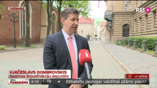 Intervija ar Saeimas ārpusfrakcijas deputātu Vjačeslavu Dombrovski