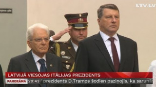 Latvijā viesojas Itālijas prezidents