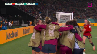 2023. gada FIFA Pasaules kauss futbolā sievietēm. Pusfināls. Spānija - Zviedrija. 1 : 0
