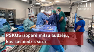 Stradiņos izoperē milzu audzēju, kas sasniedzis sirdi