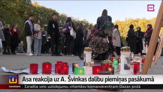 Soctīklos kritizē AM parlamentārā sekretāra Švinkas dalību palestīniešu piemiņas pasākumā