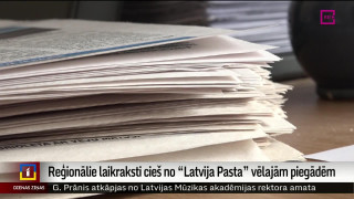 Reģionālie laikraksti cieš no "Latvijas Pasta" vēlajām piegādēm