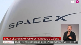 Gaida vēsturisku "SpaceX" lidojumu uz SKS