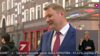 Latvijas Reģionu apvienības valdes priekšsēdētājs Edvards Smiltēn par vēlēšanu rezultātiem