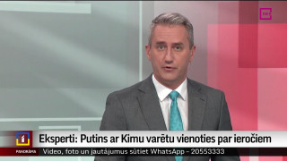 Eksperti: Putins ar Kimu varētu vienoties par ieročiem