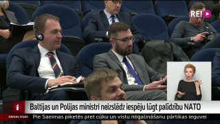 Baltijas un Polijas ministri neizslēdz iespēju lūgt palīdzību NATO