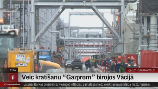 Veic kratīšanu "Gazprom" birojos Vācijā