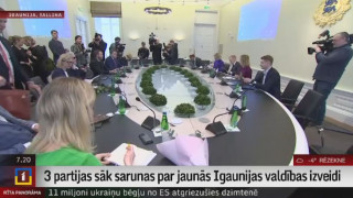 3 partijas sāk sarunas par jaunās Igaunijas valdības izveidi