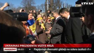 Ukrainas prezidenta vizīte Rīgā