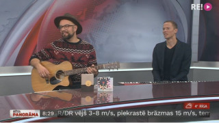 Dziesma "Sirds kā bākuguns" no gaidāmā Ziemas noskaņu albuma. Intervija ar dziedātāju Lauri Valteru