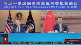Runās ASV un Ķīnas prezidenti