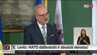Levits: NATO dalībvalstis ir absolūti vienotas!
