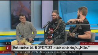 Rokmūzikas trio B OPTIMIST iznācis otrais singls "Mēles"