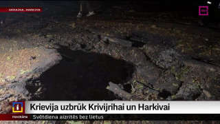 Krievija uzbrūk Krivijrihai un Harkivai