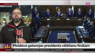 Moldova gatavojas prezidenta vēlēšanu finālam