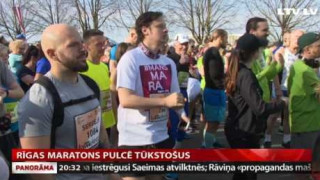 Rīgas maratons pulcē tūkstošus