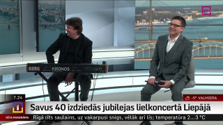 Savus 40 izdziedās jubilejas lielkoncertā Liepājā