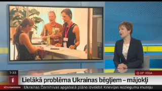 Lielākā problēma Ukrainas bēgļiem – mājokļi