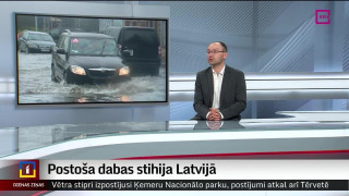 Postoša dabas stihija Latvijā