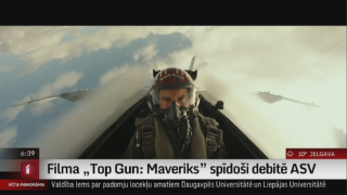 Filma "Top Gun: Maveriks" spīdoši debitē ASV