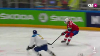 Pasaules čempionāts hokejā. Norvēģija - Kazahstāna 2:1