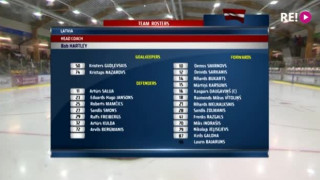 Četru Nāciju turnīrs hokejā. Latvija - Slovēnija