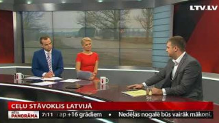 Intervija ar Jāni Langi par ceļu stāvokli Latvijā
