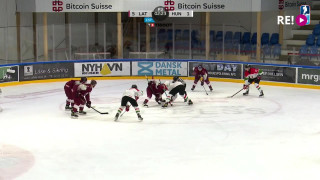 Latvija-Ungārija 6:1. U-20 pasaules hokeja čempionāta spēle