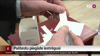 Paštestu piegāde iestrēgusi