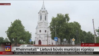 "Rheinmetall" Lietuvā būvēs munīcijas rūpnīcu
