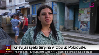 Krievijas spēki turpina virzību uz Pokrovsku