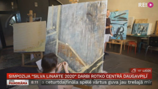 Simpozija "Silva Linarte 2020" darbi Rotko centrā Daugavpilī