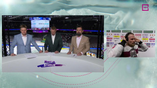 Pasaules hokeja čempionāta spēle Slovākija - Latvija. Intervija ar Rihardu Bukartu