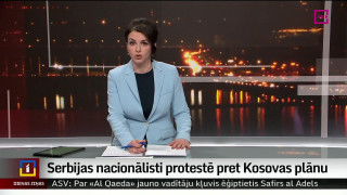 Serbijas nacionālisti protestē pret Kosovas plānu