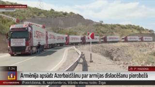 Armēnija apsūdz Azerbaidžānu par armijas dislocēšanu pierobežā