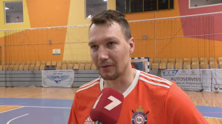 Latvijas Virslīga telpu futbolā. FK "Raba" - "Jēkabpils Lūši/Ošukalns". Kaspars Žurovs