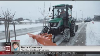 Telefonintervija ar "Latvijas Valsts ceļi" pārstāvi Annu Kononovu