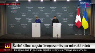 Šveicē sākas augsta līmeņa samits par mieru Ukrainā