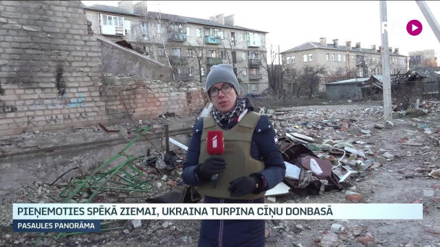Pieņemoties spēkā ziemai, Ukraina turpina cīņu Donbasā