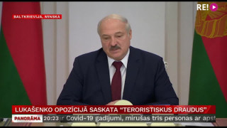 Lukašenko opozīcijā saskata "teroristiskus draudus"