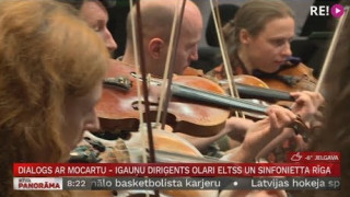 Dialogs ar Mocartu - igauņu diriģents Olari Eltss  un  Sinfonietta Rīga