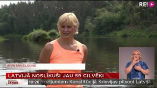 Latvijā noslīkuši jau 59 cilvēki