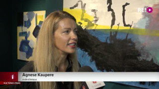 Agnese Kaupere atklāj personālizstādi Liepājā