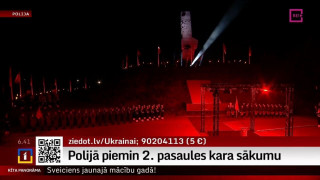 Polijā piemin 2. pasaules kara sākumu