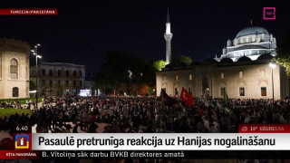 Pasaulē pretrunīga reakcija uz "Hamās" politiskā līdera nogalināšanu