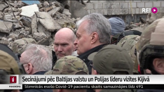 Secinājumi pēc Baltijas valstu un Polijas līderu vizītes Kijivā