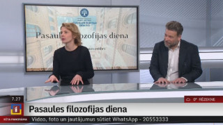 Atzīmē Pasaules filozofijas dienu