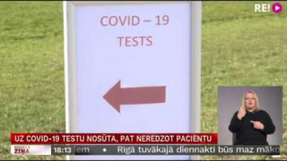 Uz Covid-19 testu nosūta, pat neredzot pacientu